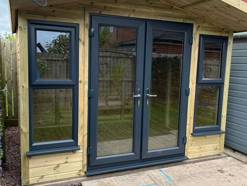 #PVC069 10x8 Apex Summer House