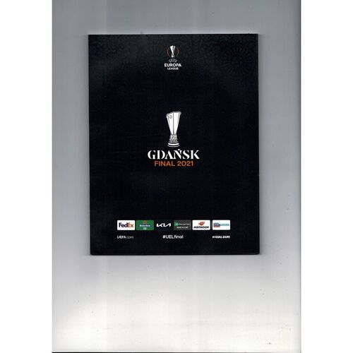 2021 Villarreal v Manchester United Europa League Final Football Programme