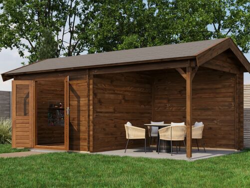 300cm x 300cm + 300cm Veranda