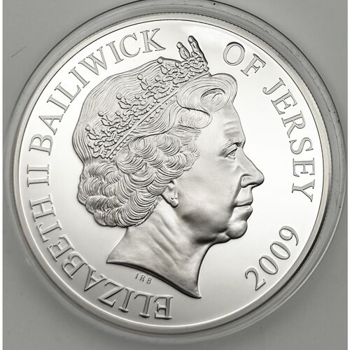 2009 silver proof 5 ounce St George & the Dragon