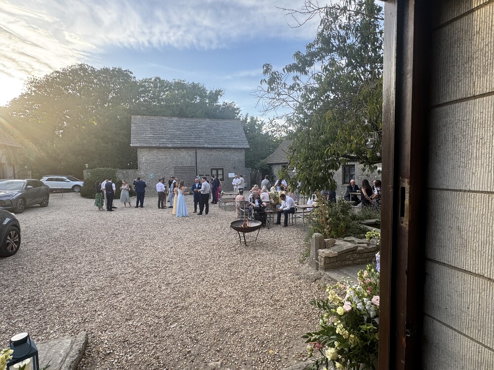 Kingston Country Courtyard Wedding | Dorset Photo Booth