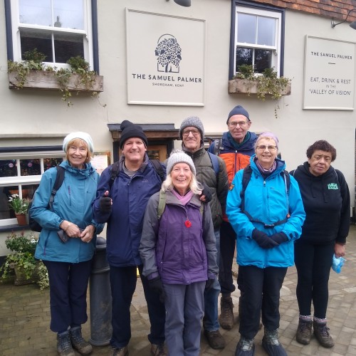 Eynsford to Shoreham Walk, Sunday 23rd February