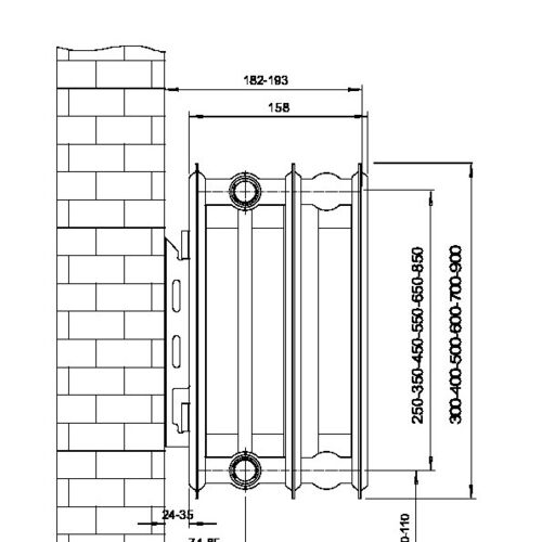 Ultraheat Triple Panel, Triple Finn Compact Radiators 33k