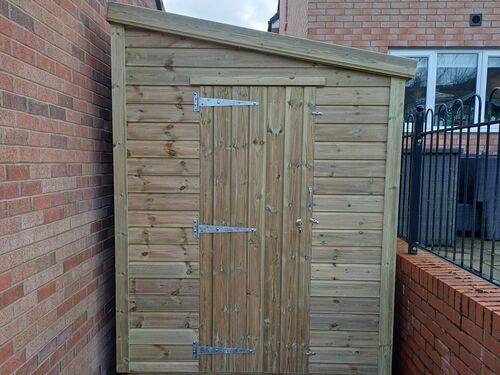 10x6 Pent Shed
