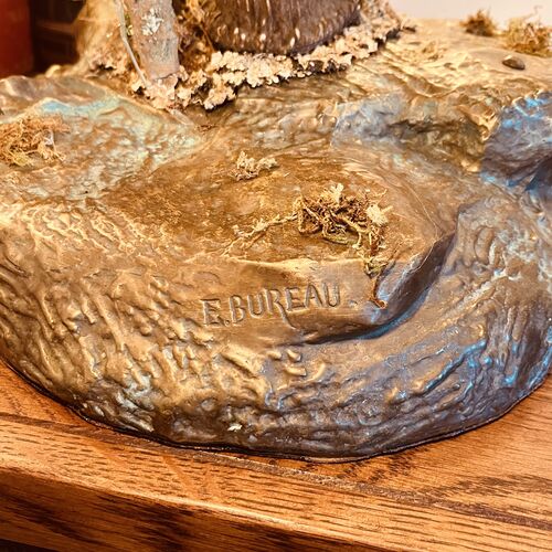 Large 5 Branch Antler Lamp Copy