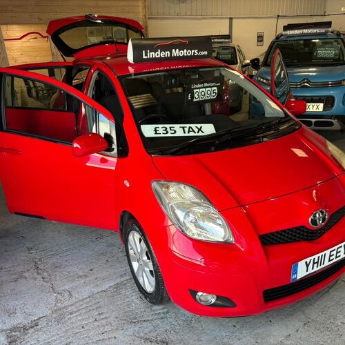 2011 (11) TOYOTA YARIS 1.3 DUAL VVT-i T SPIRIT 5 DOOR 