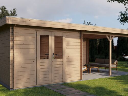 300cm x 400cm + 400cm Veranda