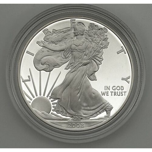 2008 silver proof one ounce American Eagle