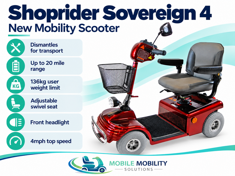 Shoprider Sovereign 4