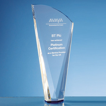 Optical Crystal Facet Shard Award (25.5cm)