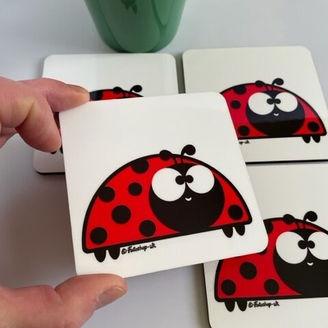 'New Ladybird' Coaster