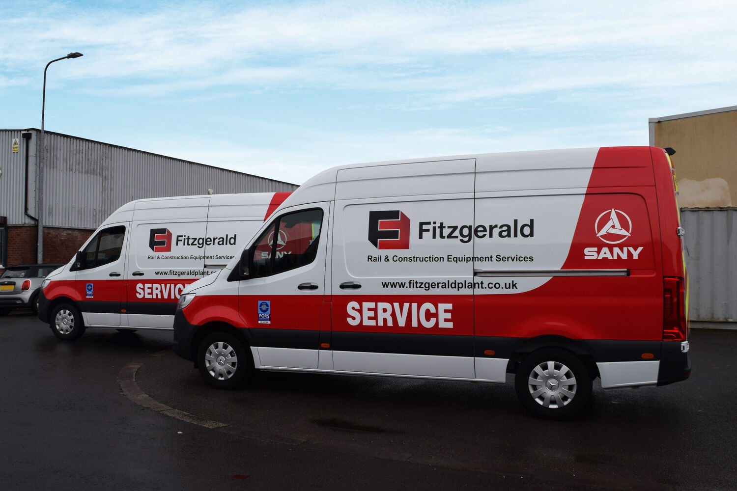 Fitzgerald Plant Services - 2x Mercedes Sprinter