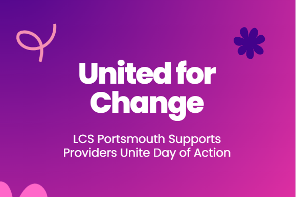 United for Change: LCS Portsmouth Supports Providers Unite Day of Action