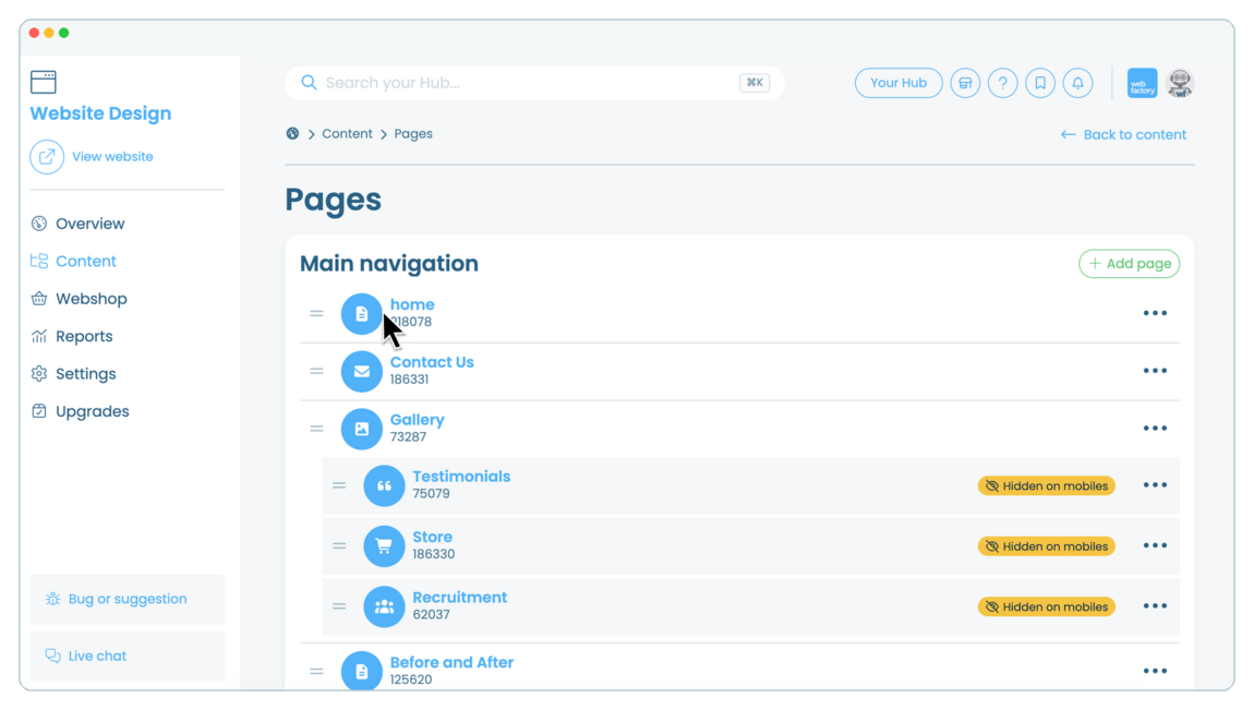 How to add and manage an image gallery | Webfactory Support | Webfactory