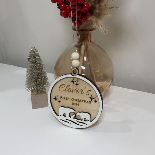 3 Bears First Christmas Bauble