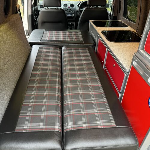 2014 (64)reg VW Caddy 1.6TDi Camper Van 2 Berth - Pro Conversion - High Spec