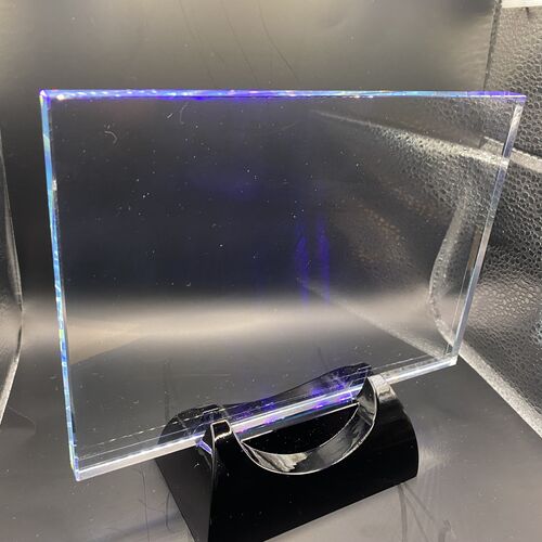 The Superb Rousay 2D Crystal Glass Photo Frame