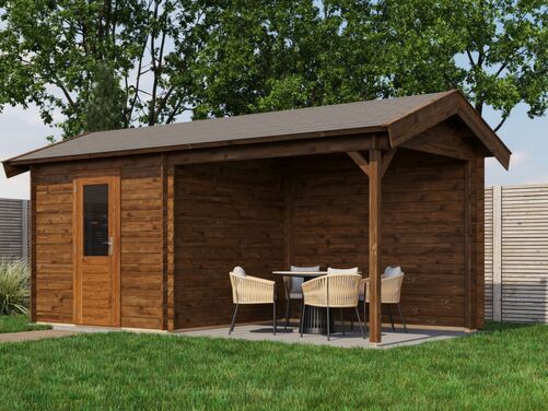 250cm x 250cm + 300cm Veranda