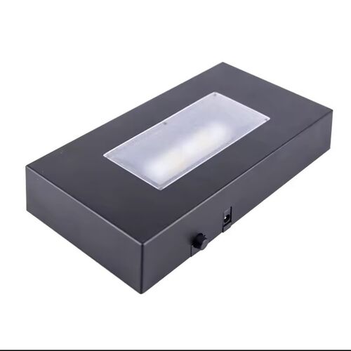 Quality Square / Rectangular LED light base, lights up your crystal to beautiful masterpiece at night.