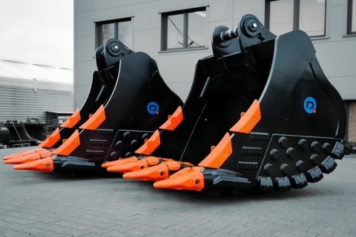 DEKPOL STEEL XHD Rock Buckets