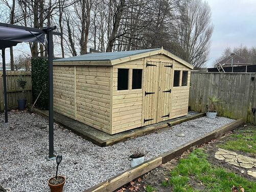 #A071 12x12 Apex Shed