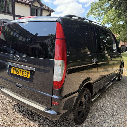 2008 Mercedes Vito 115 Sport 2.2 CDi Camper Day Van - 1 Lady 10.5yrs