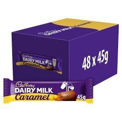 Cadbury Dairy Milk Caramel Chocolate Bar 45g