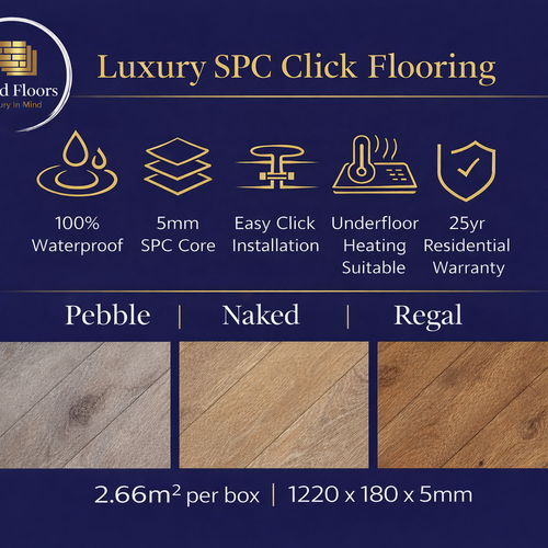 Sample-Timeless Luxury Rigid Core Click Vinyl Pebble Oak