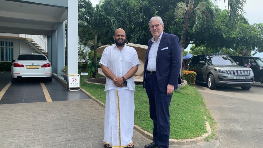 பிரித்தானிய உயர் ஸ்தானிகர் - சாணக்கியன் இடையிலான சந்திப்பு