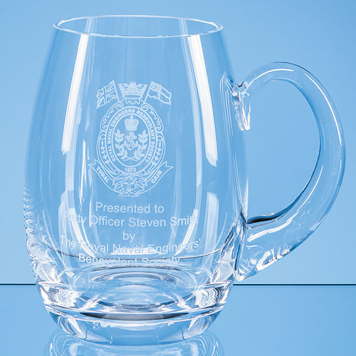 Large Handmade Barrel Tankard 0.85ltr