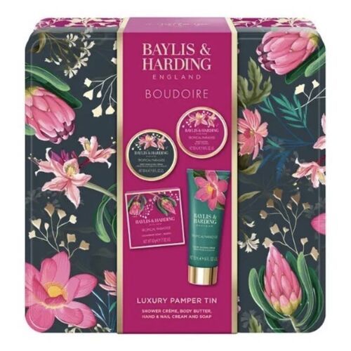 Baylis & Harding Boudoire Luxury Pamper Tin Gift Set
