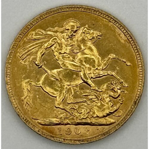 1903 full gold sovereign