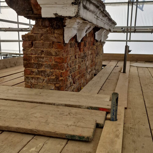 South Kensington Roof works