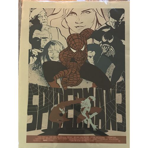 Spiderman (Unframed)