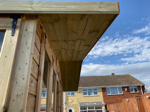 #SHA083 14x10 Apex Summer House