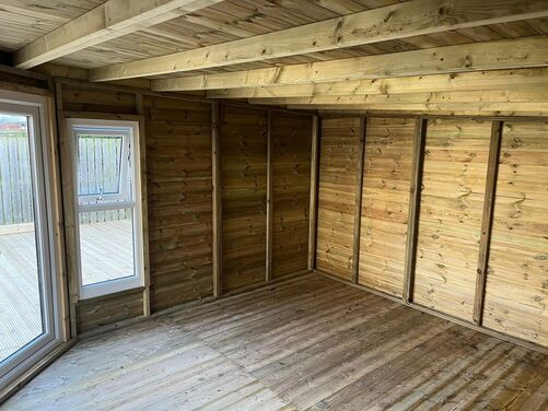 #PVC046 14x14 Corner Summer House