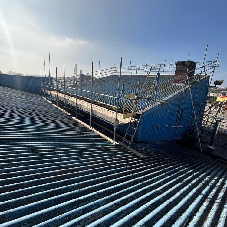 Commercial scaffolding