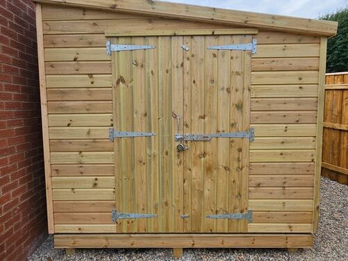 12x10 Pent Shed Workshop