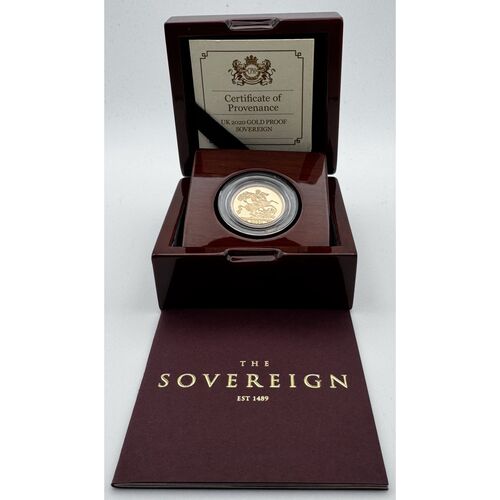2020 QE11 full gold proof sovereign