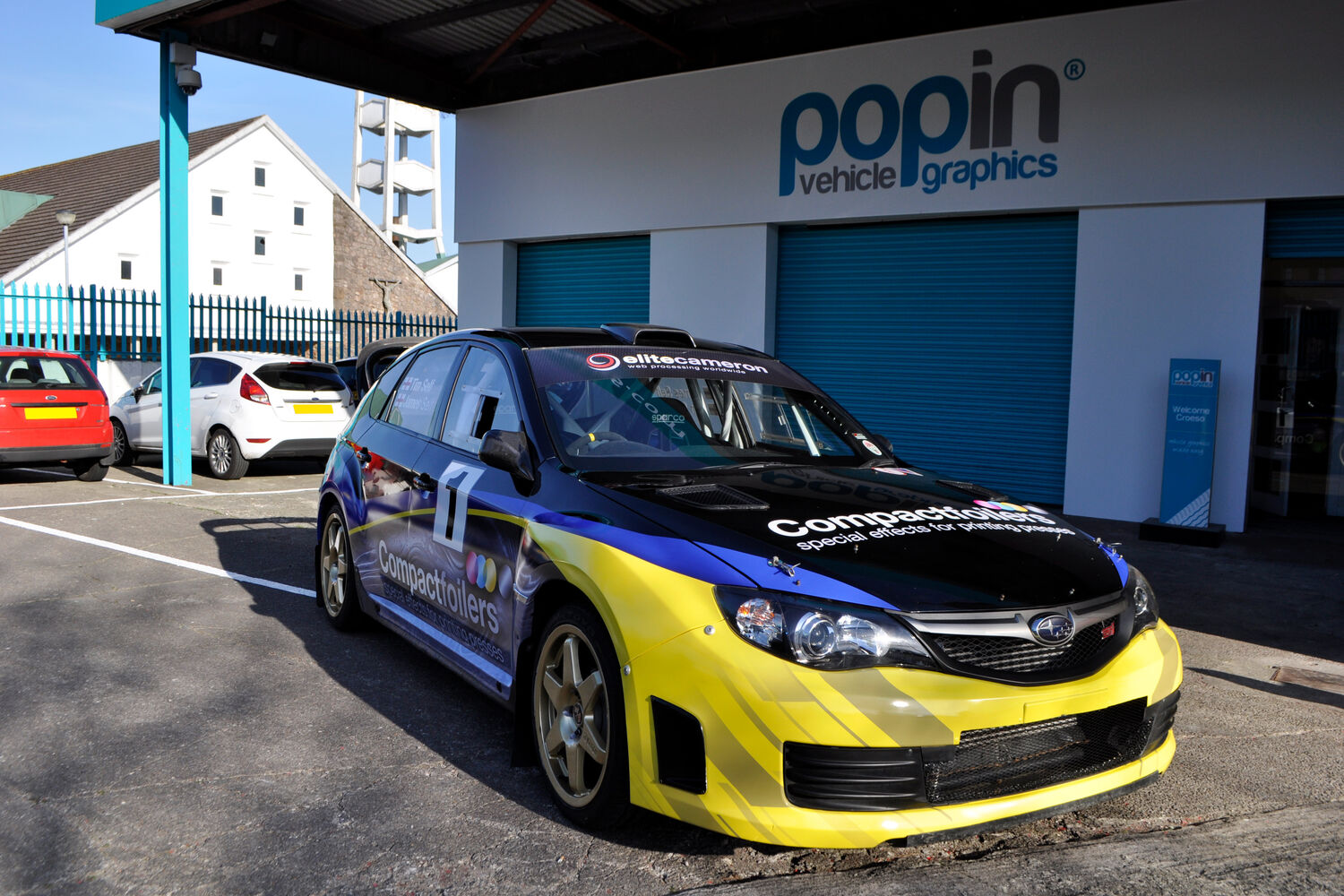 TS Converting Equipment Ltd - Subaru Impreza B13 Rally Car