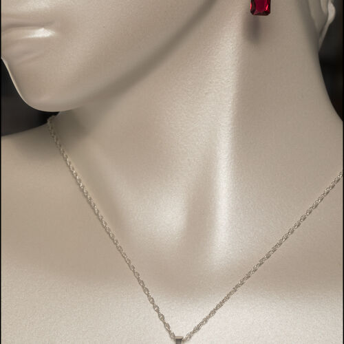 Serinity Crystal Necklace & Earring Set