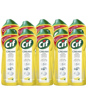 CIF Household Cream Cleaner Lemon 500ml Pack of 10