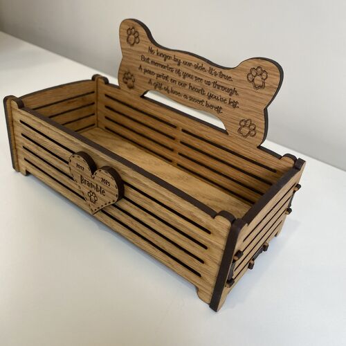 Dog Memorial Basket