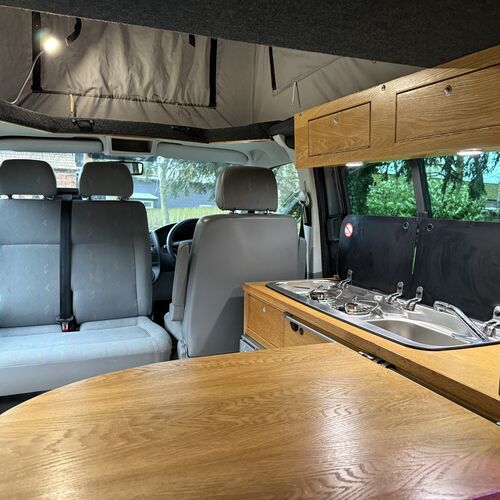 55reg VW Transporter T5 130 TDi SWB AUTOMATIC JAS Camper Van PRO Conversion