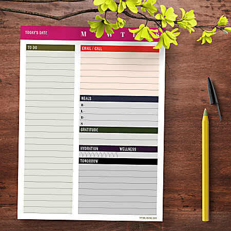 Daily Bold Task Pad