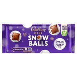 Cadbury Dairy Milk Mini Snowballs Bar