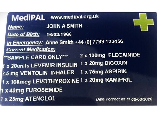 MediPAL ID Card