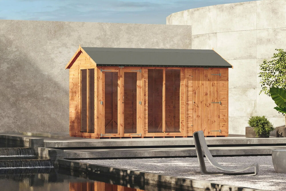 Apex Summerhouse Combi 8x4 with 4ft store