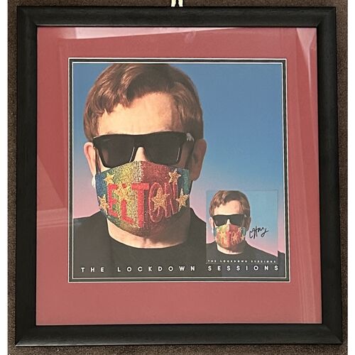 Elton John Hand Signed