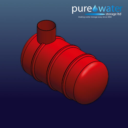 PU-F-5000-HVY Underground Fire Water Tank 5000L (Heavy Duty)